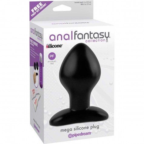 Большая анальная пробка для фистинга Mega Silicone Plug - 14,5 см.