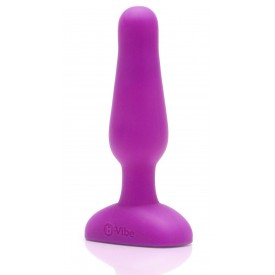 Анальная вибропробка NOVICE REMOTE CONTROL PLUG FUCHSIA - 10,2 см.