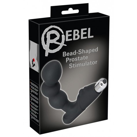 Стимулятор простаты с вибрацией Rebel Bead-shaped Prostate Stimulator