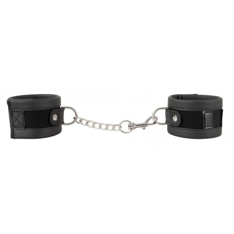 Черные наручники Handcuffs на цепочке