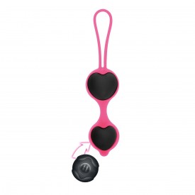 Чёрные вагинальные шарики из силикона Coco Licious Kegel Balls